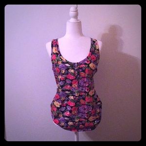 Floral tank top